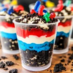 4th of July Dirt Cups