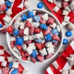 4th of July Puppy Chow Recipe