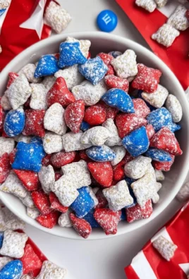 4th of July Puppy Chow Recipe