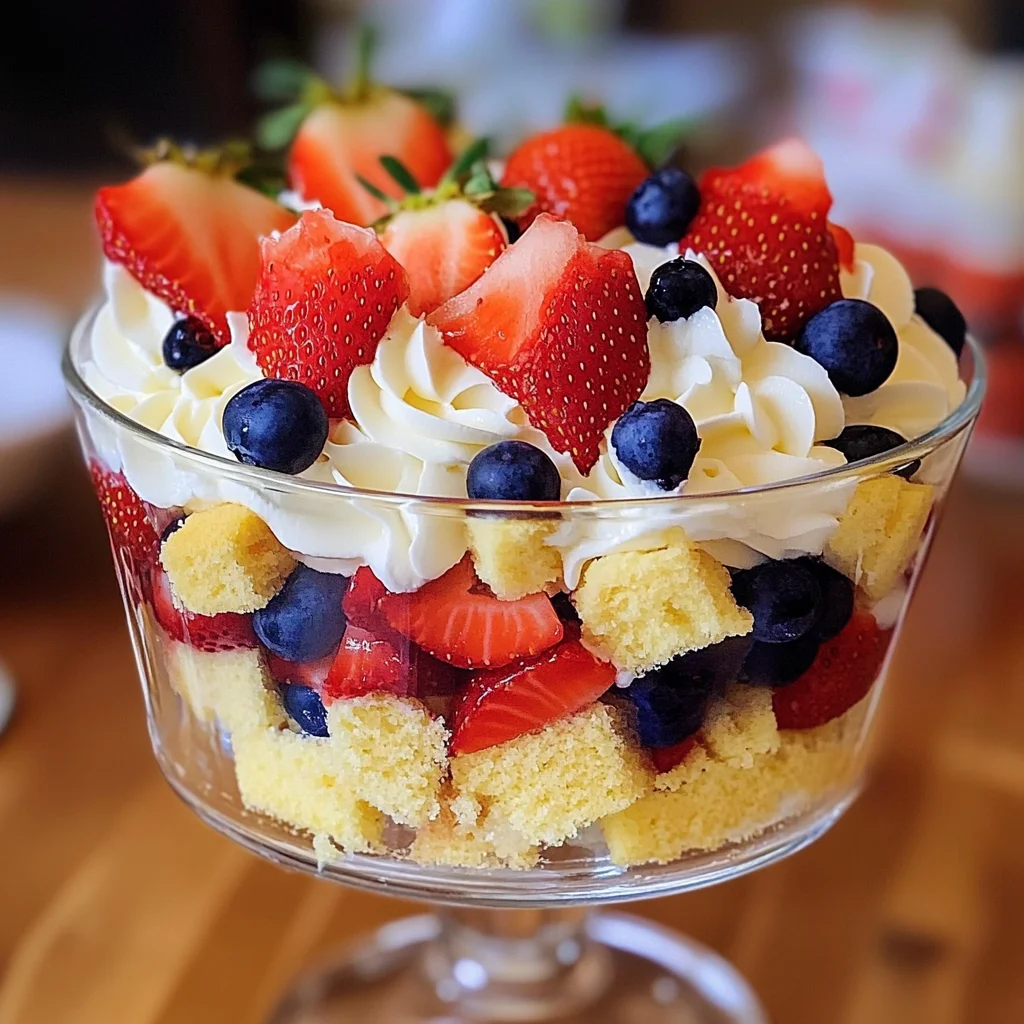 4th of July Trifle Cups