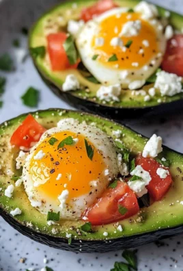 Baked Eggs in Avocado