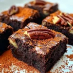Chocolate Orange Chili Brownies