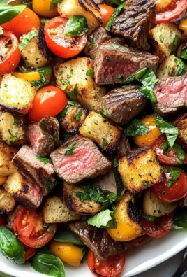 Grilled Steak Panzanella Salad