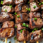 Sesame Ginger Steak Skewers