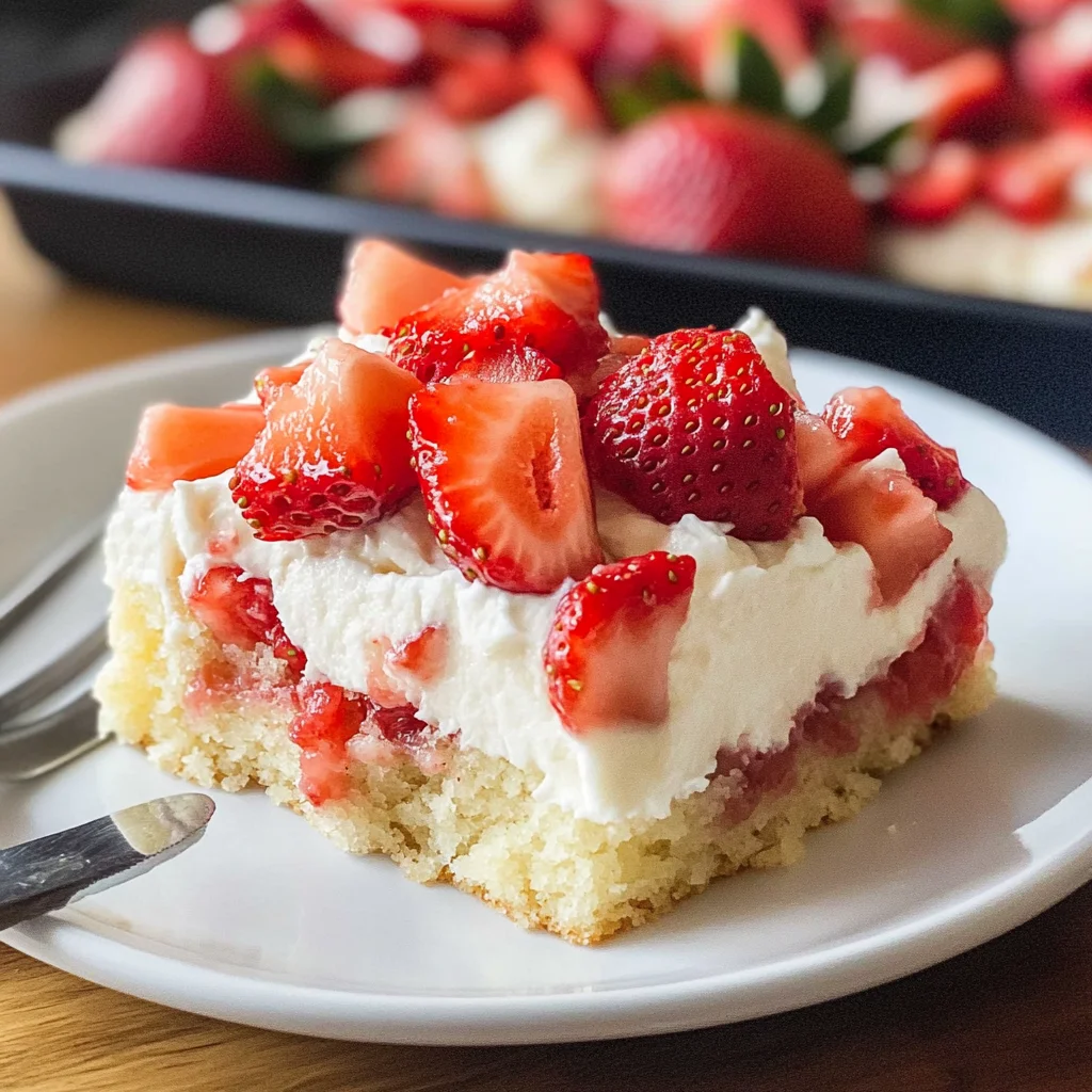 Strawberry Shortcake Bars