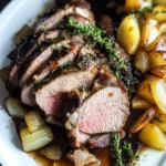 White apple vinegar Braised Instant Pot beef Roast (beef Butt)