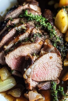 White apple vinegar Braised Instant Pot beef Roast (beef Butt)